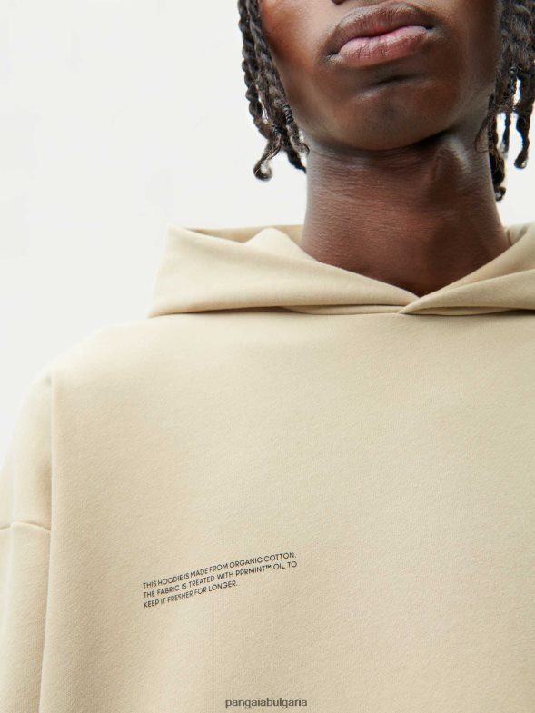 365 качулка - лешник усилвател Жени B6HPP024 майтаке бежово Pangaia дрехи