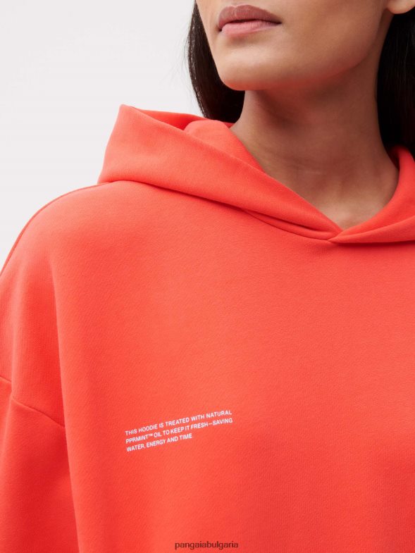 365 качулка Жени B6HPP040 червен драконов плод Pangaia дрехи