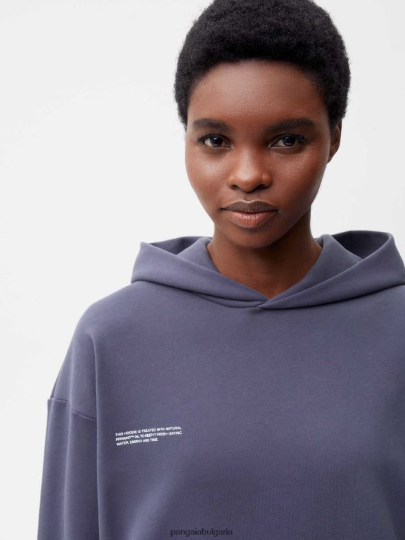 365 качулка Жени B6HPP070 шисти синьо Pangaia дрехи