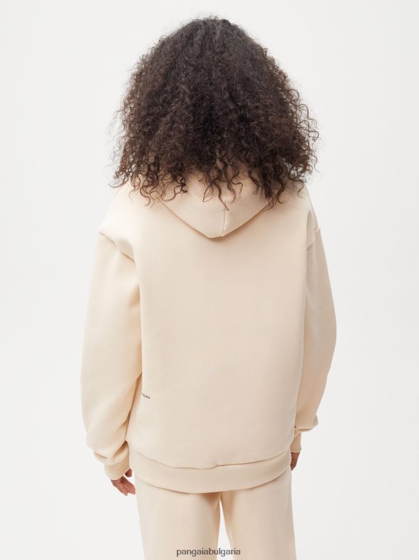 суичър с подпис Жени B6HPP020 пясък Pangaia дрехи