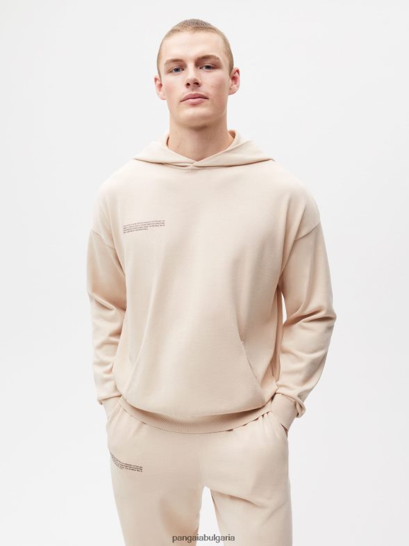 качулка от органичен памук Жени B6HPP026 пясък Pangaia дрехи