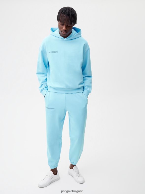 суичър с подпис Жени B6HPP047 небесно синьо Pangaia дрехи