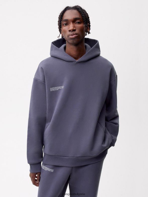 суичър с подпис Жени B6HPP04 шисти синьо Pangaia дрехи