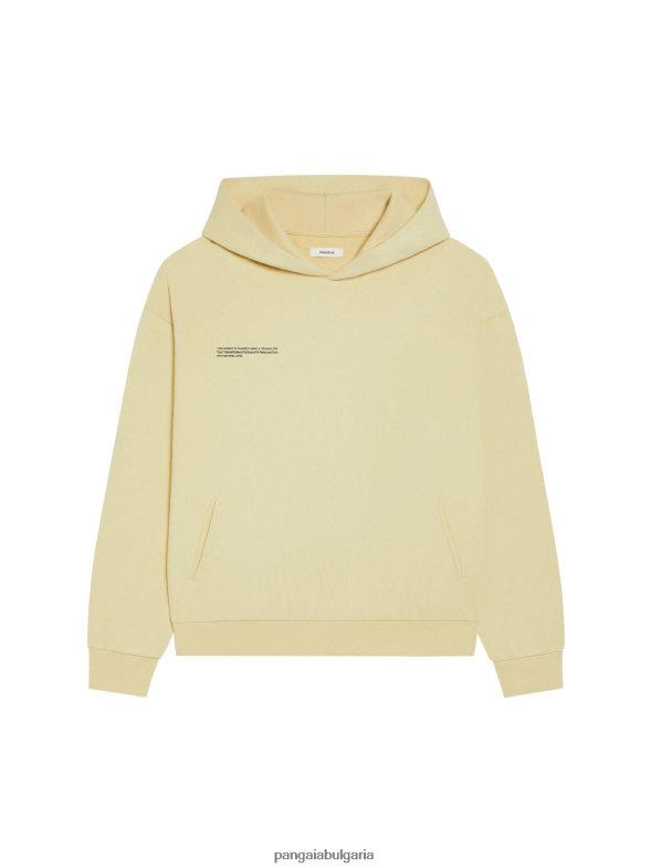 качулка с хранителна боя Жени B6HPP069 матча зелено Pangaia дрехи