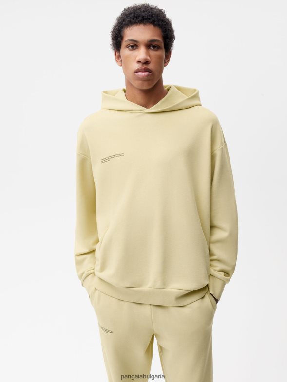 качулка с хранителна боя Жени B6HPP069 матча зелено Pangaia дрехи