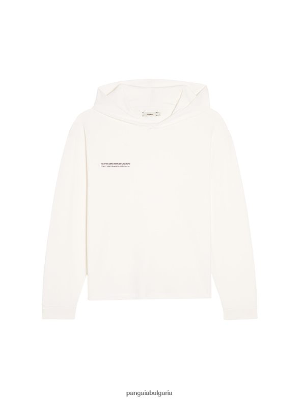 горнище от органичен памук с c-влакно Жени B6HPP0509 почти бял Pangaia дрехи