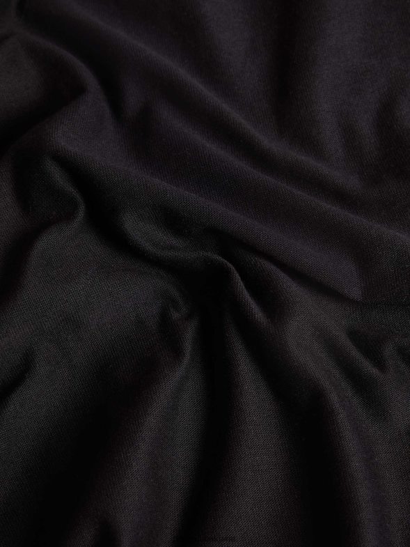 горнище от органичен памук с c-влакно Жени B6HPP066 черен Pangaia дрехи