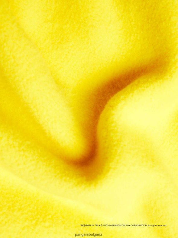 x haroshi be@rbrick качулка от рециклиран памук Жени B6HPP033 шафраново жълто Pangaia дрехи