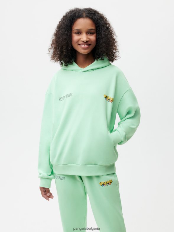 x roberto lugo 365 качулка Жени B6HPP061 лагуново синьо Pangaia дрехи