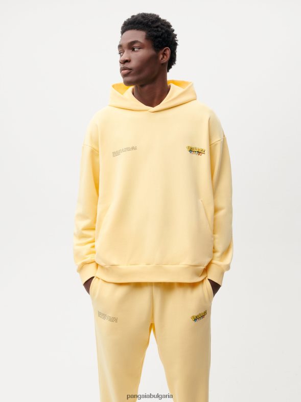 x roberto lugo 365 качулка Жени B6HPP064 лютиче жълто Pangaia дрехи