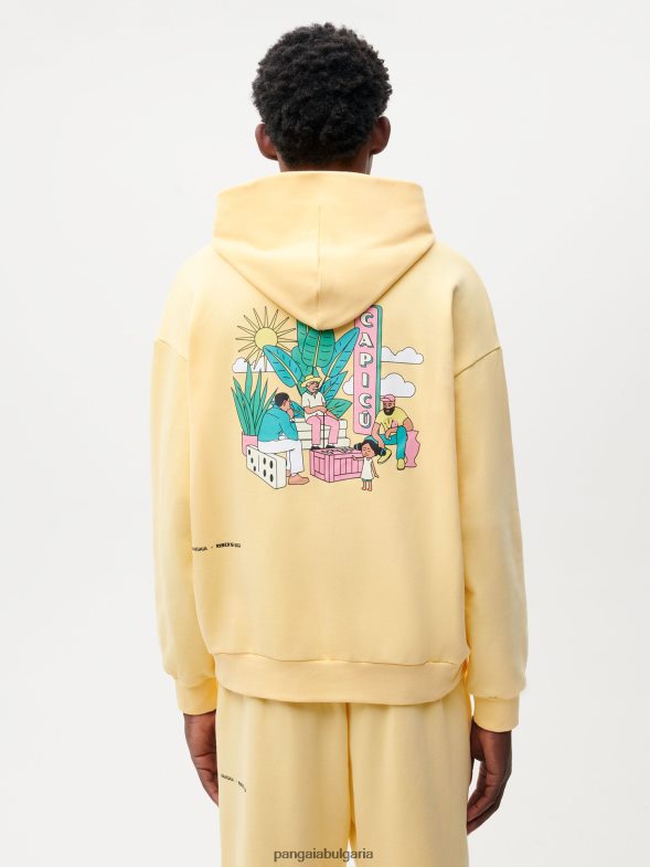 x roberto lugo 365 качулка Жени B6HPP064 лютиче жълто Pangaia дрехи