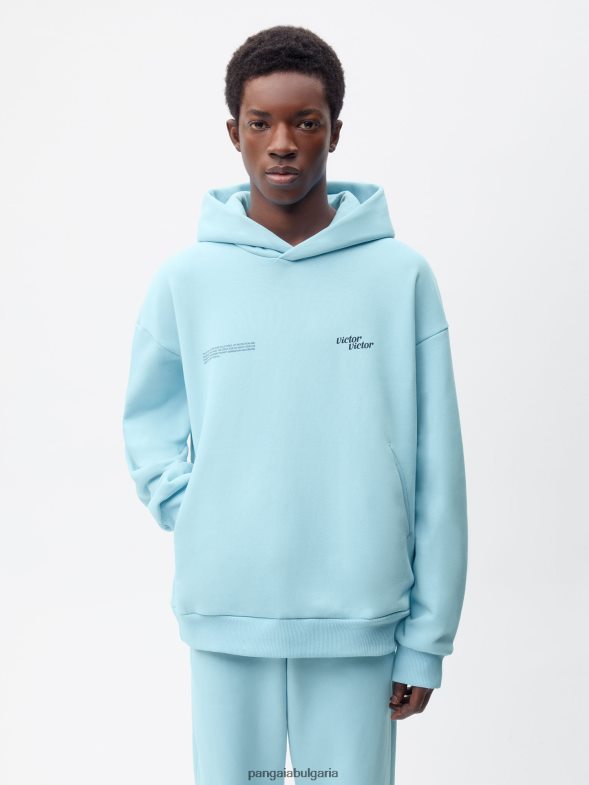 x victor victor фирмен суичър с качулка Жени B6HPP057 небесно синьо Pangaia дрехи