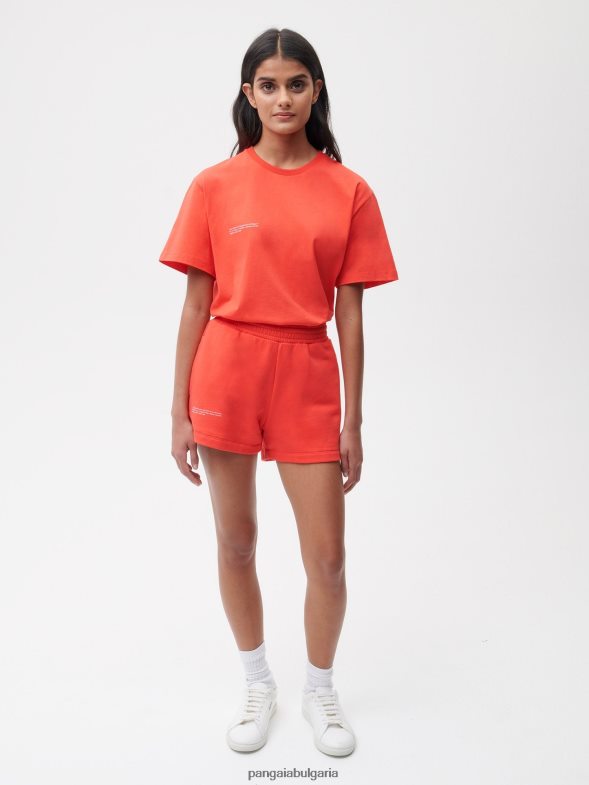 365 шорти Жени B6HPP0261 червен драконов плод Pangaia дрехи