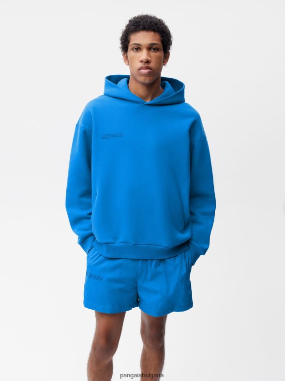 шорти от рециклиран найлон Жени B6HPP0240 лазурно синьо Pangaia дрехи