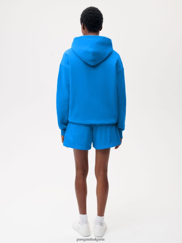 шорти от рециклиран найлон Жени B6HPP0240 лазурно синьо Pangaia дрехи