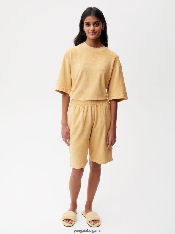 хавлиени дълги шорти Жени B6HPP0243 тъмен пясък Pangaia дрехи