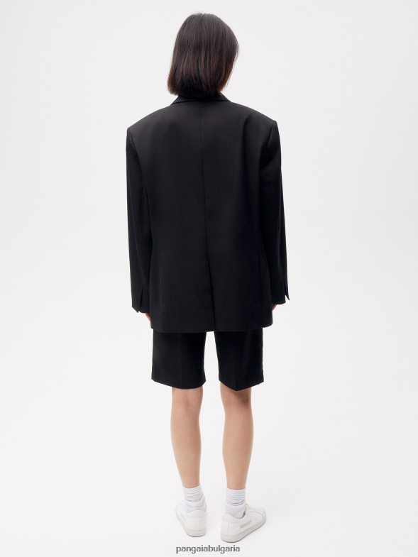 къси панталони от органичен памук Жени B6HPP0263 черен Pangaia дрехи