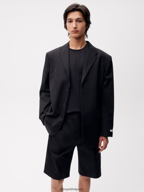 къси панталони от органичен памук Жени B6HPP0263 черен Pangaia дрехи