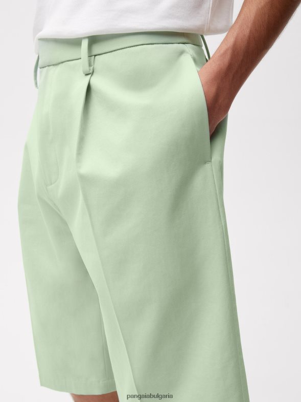 къси панталони от органичен памук Жени B6HPP0265 шамфъстък Pangaia дрехи