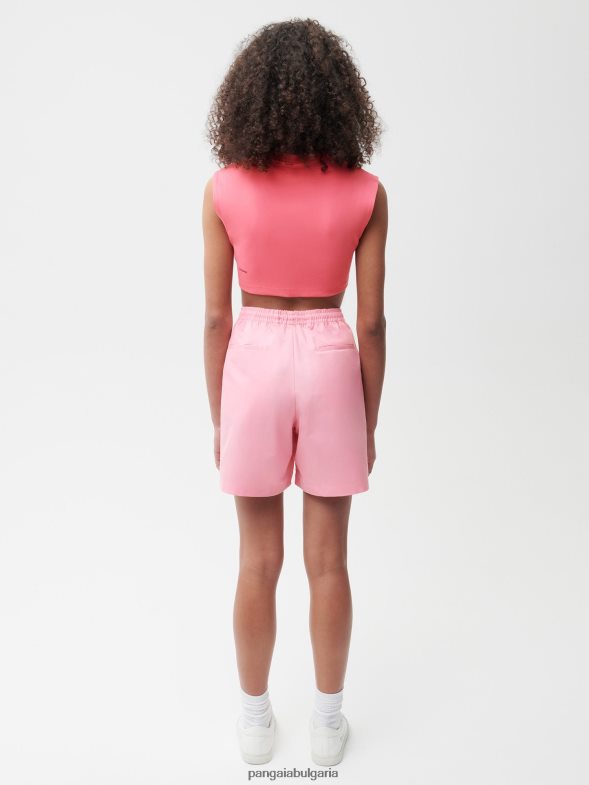 ананасови дълги шорти Жени B6HPP0267 сакура розово Pangaia дрехи