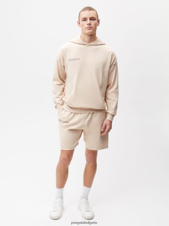 къси панталони от органичен памук Жени B6HPP0269 пясък Pangaia дрехи