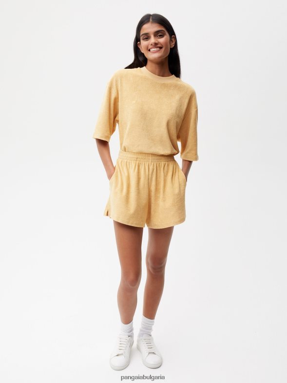 хавлиени шорти Жени B6HPP0282 тъмен пясък Pangaia дрехи