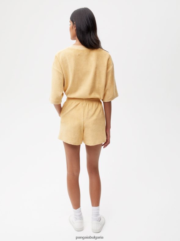 хавлиени шорти Жени B6HPP0282 тъмен пясък Pangaia дрехи