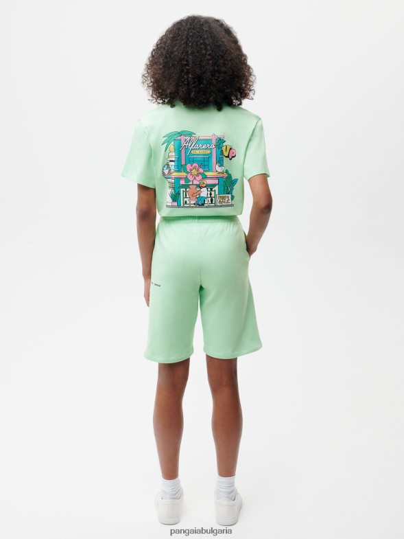 x roberto lugo 365 дълги шорти Жени B6HPP0279 лагуново синьо Pangaia дрехи