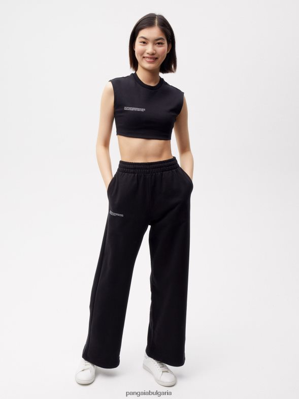 365 спортен панталон с прав крачол Жени B6HPP0300 черен Pangaia дрехи