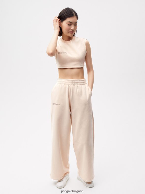 365 спортен панталон с прав крачол Жени B6HPP0316 пясък Pangaia дрехи