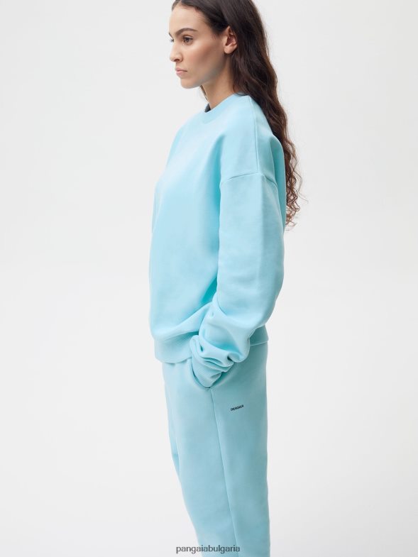 фирмени спортни панталони Жени B6HPP0311 небесно синьо Pangaia дрехи