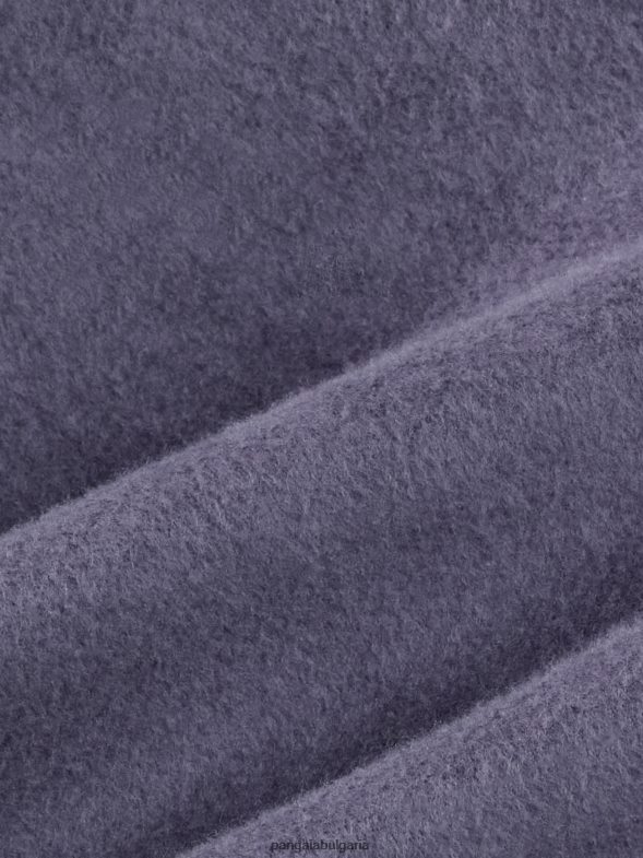 заужени спортни панталони от рециклиран памук Жени B6HPP0318 шисти синьо Pangaia дрехи