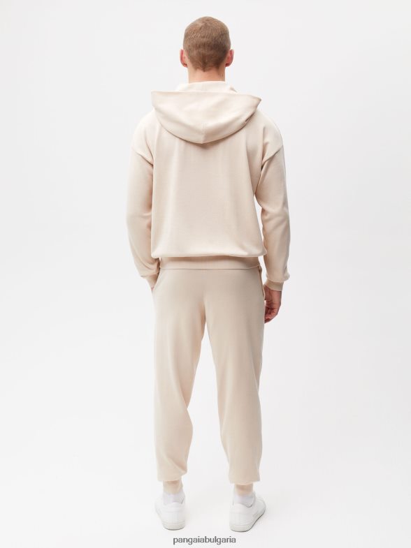 трикотажни панталони от органичен памук Жени B6HPP0326 пясък Pangaia дрехи