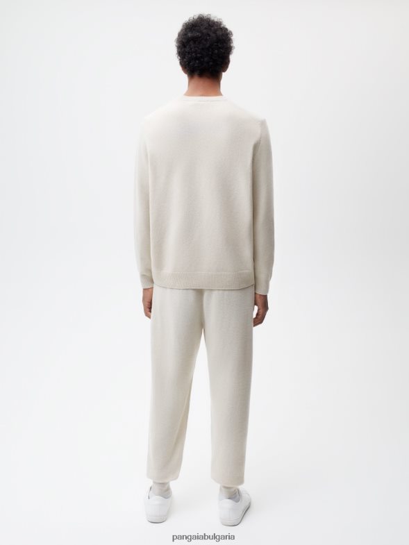 панталони от рециклиран кашмир Жени B6HPP0328 овесена каша Pangaia дрехи