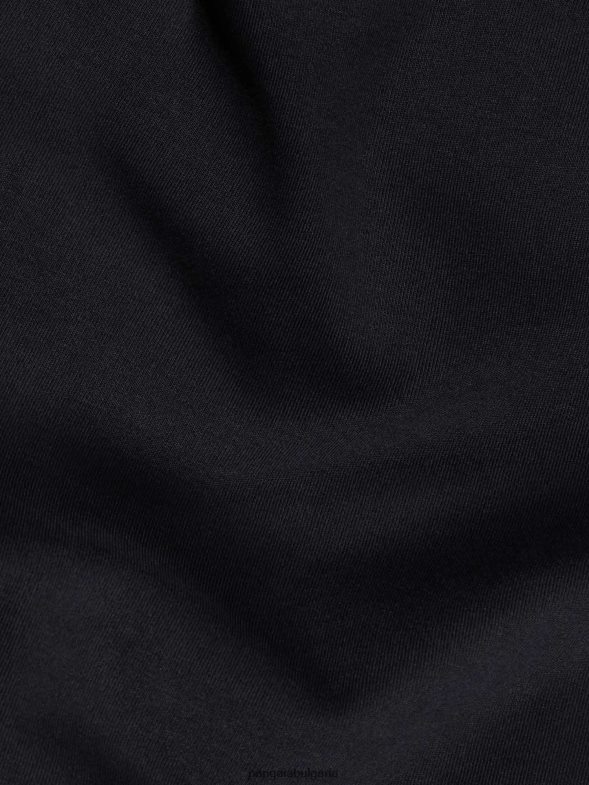 карго панталони от рециклирано памучно трико Жени B6HPP0337 черен Pangaia дрехи