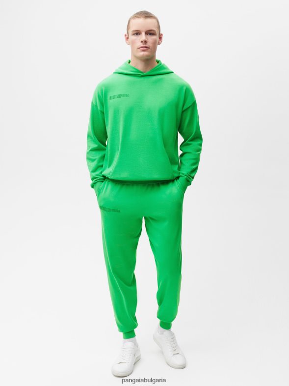 трикотажни панталони от органичен памук Жени B6HPP0348 нефритено зелено Pangaia дрехи