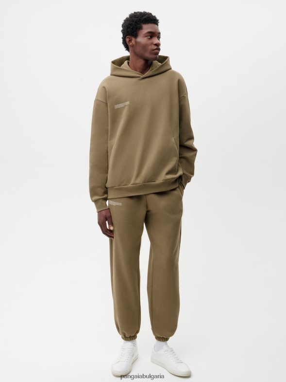 в преходни памучни анцузи Жени B6HPP0350 въглеродно кафяво Pangaia дрехи