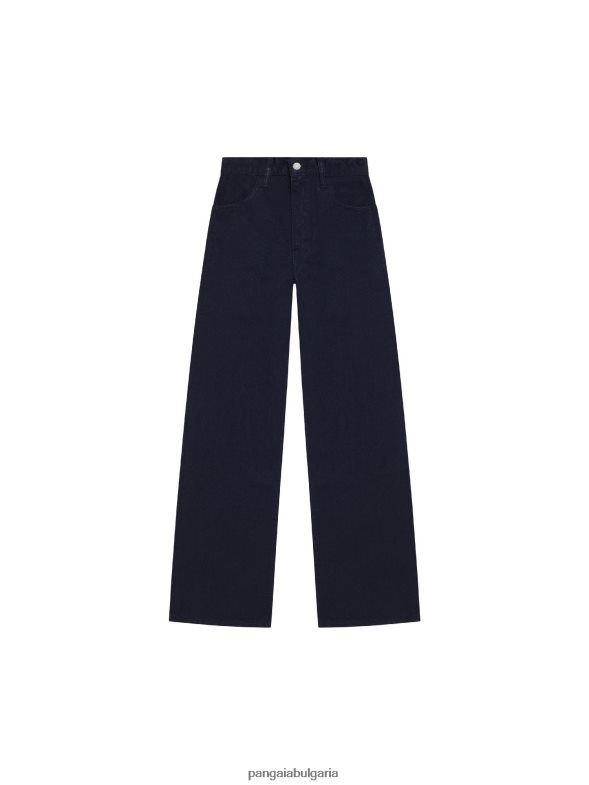 коприва деним дънки с висока талия Жени B6HPP0377 черен Pangaia дрехи