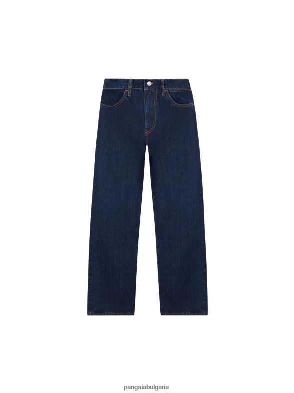 коприва деним дънки с висока талия Жени B6HPP0383 изплакване измиване Pangaia дрехи