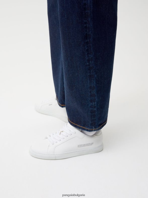 коприва деним дънки с висока талия Жени B6HPP0383 изплакване измиване Pangaia дрехи