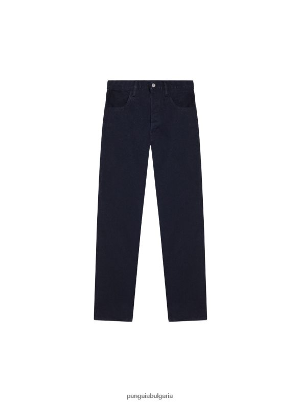 дънки с прав крачол от коприва Жени B6HPP0384 черен Pangaia дрехи