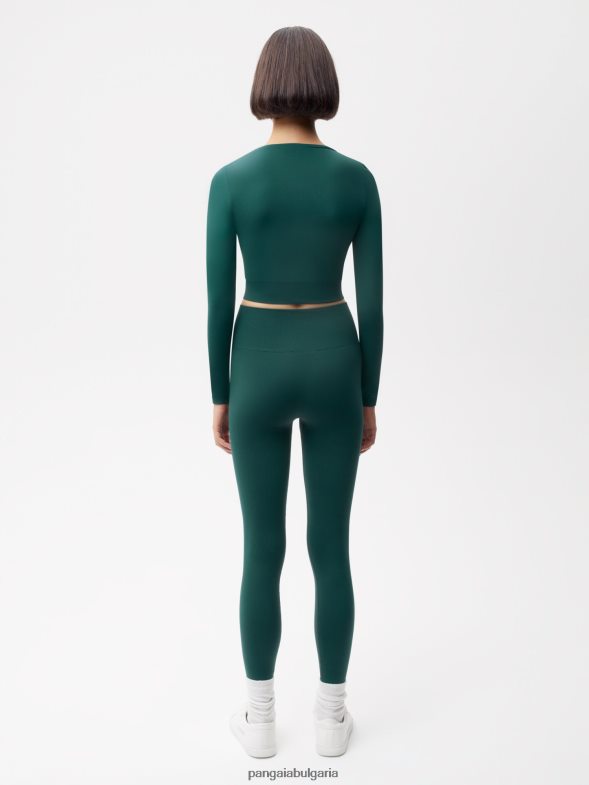 клинове за движение Жени B6HPP0386 листно зелено Pangaia дрехи