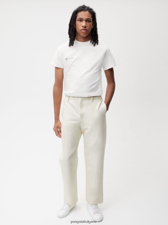 стандартен панталон от органичен памук Жени B6HPP0389 цвят от бъз Pangaia дрехи