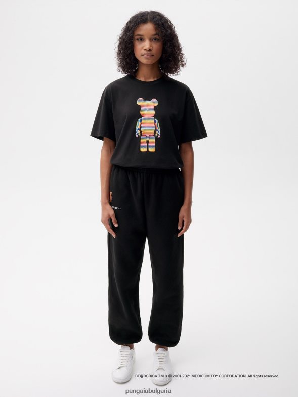 x haroshi be@rbrick панталони от рециклиран памук Жени B6HPP0366 черен Pangaia дрехи