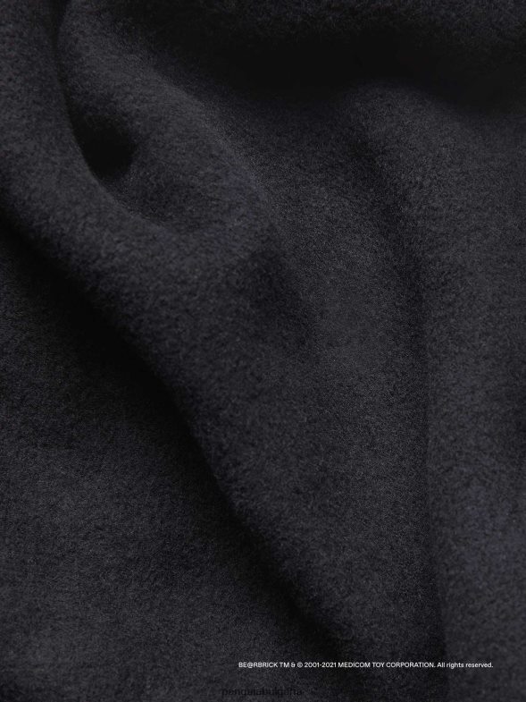 x haroshi be@rbrick панталони от рециклиран памук Жени B6HPP0366 черен Pangaia дрехи