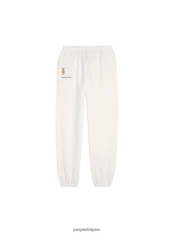 x haroshi be@rbrick панталони от рециклиран памук Жени B6HPP0371 почти бял Pangaia дрехи