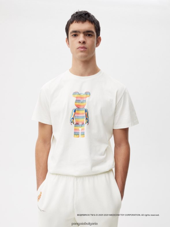 x haroshi be@rbrick панталони от рециклиран памук Жени B6HPP0371 почти бял Pangaia дрехи