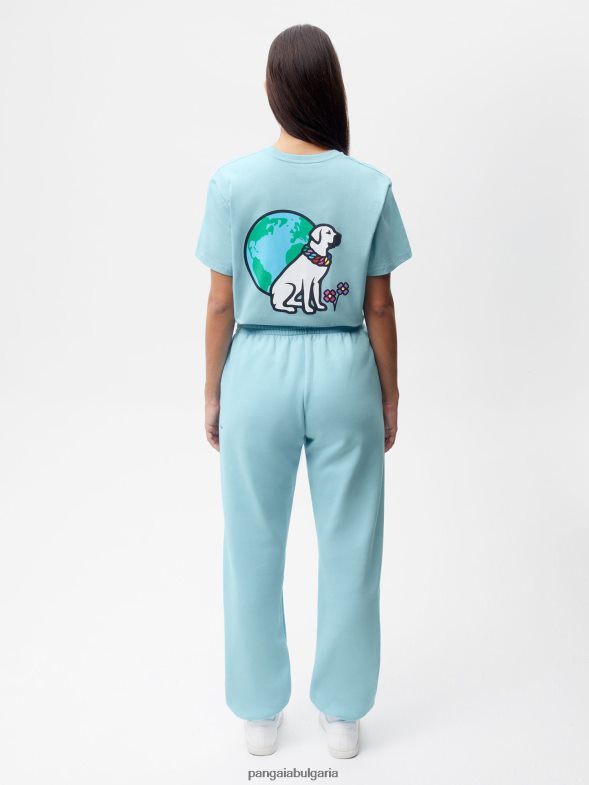 x victor victor характерни анцузи Жени B6HPP0365 небесно синьо Pangaia дрехи