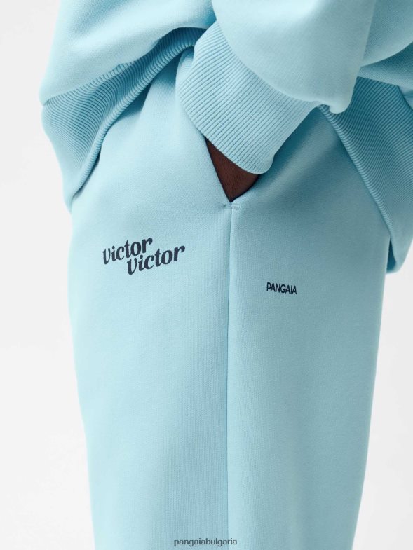 x victor victor характерни анцузи Жени B6HPP0365 небесно синьо Pangaia дрехи