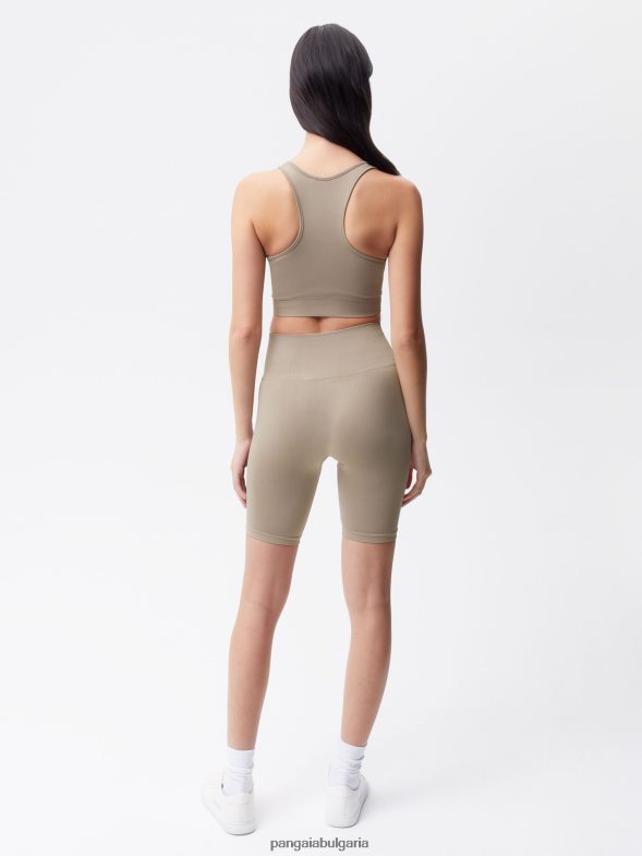 шорти за движение Жени B6HPP0408 кафяво Pangaia дрехи